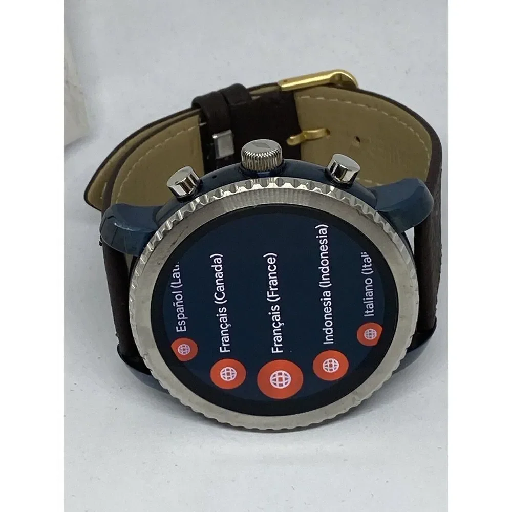 Fossil Gen 3 Authentic Genuine Smart Watch Custom Band FTW4004 LT146